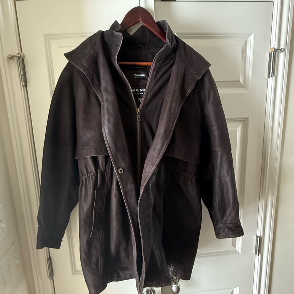 Wilsons Leather Jacket - Dark Brown
